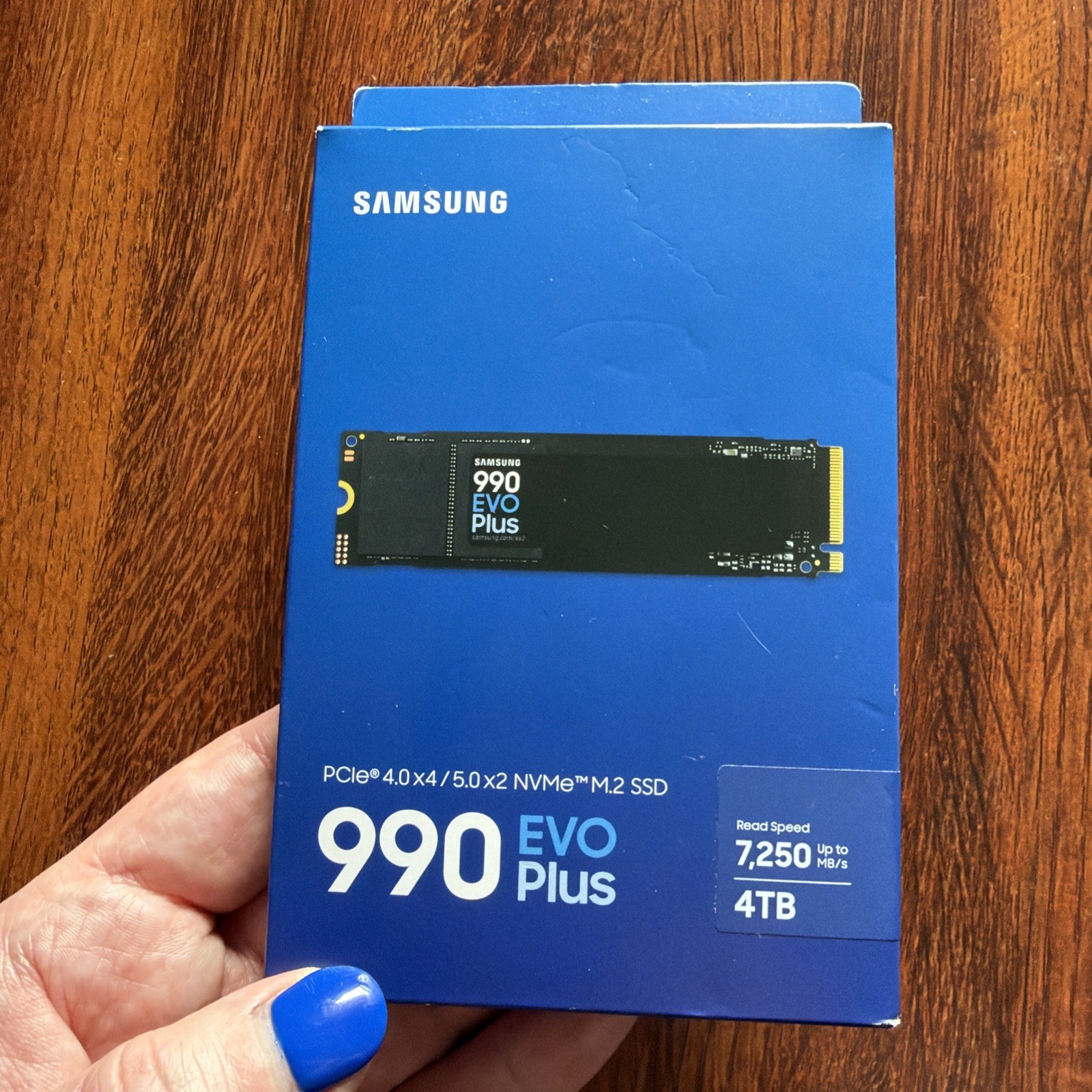 New Samsung 990 EVO Plus 4TB SSD M.2 PCI Express NVMe MZ-V9S4T0B/AM