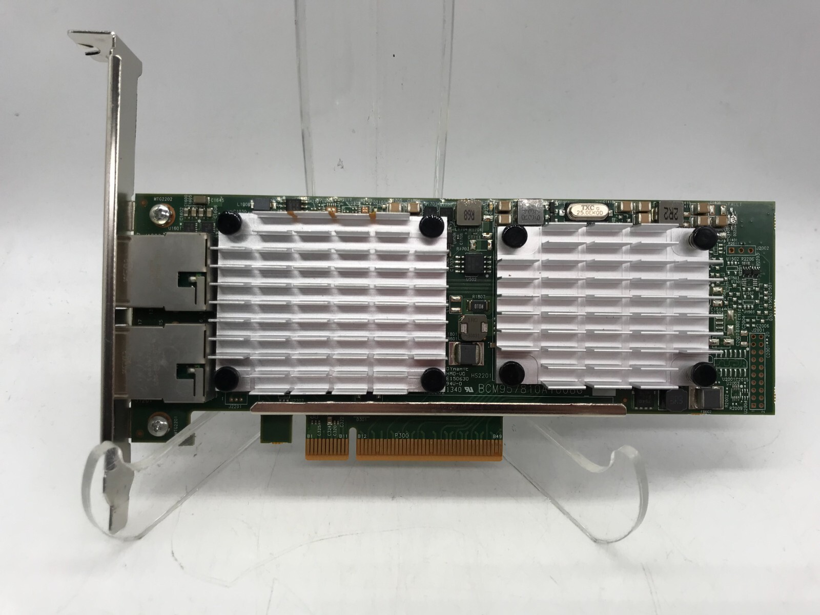 HP 530T 10Gb 2-Port Ethernet Network Adapter  Full Height 656594-001 657128-001