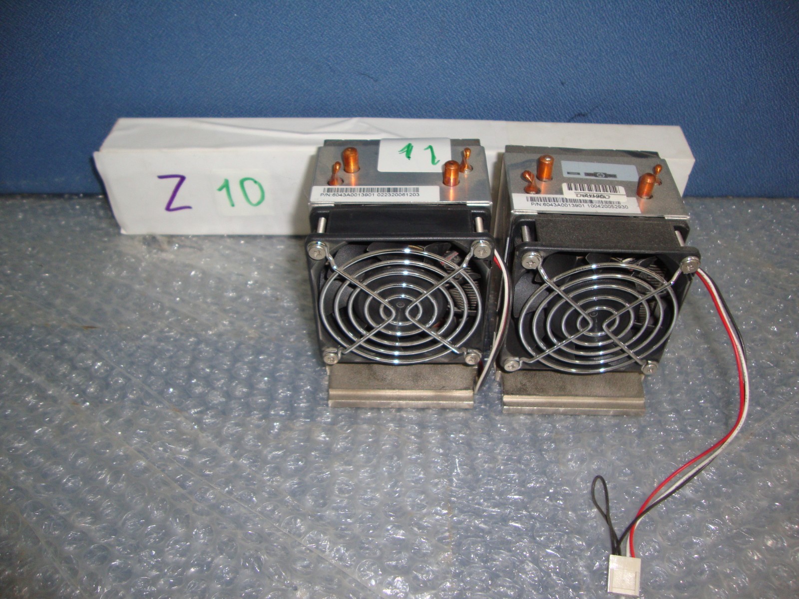 2 units lot HP 366166-001 366866-001  Heatsink & Fan