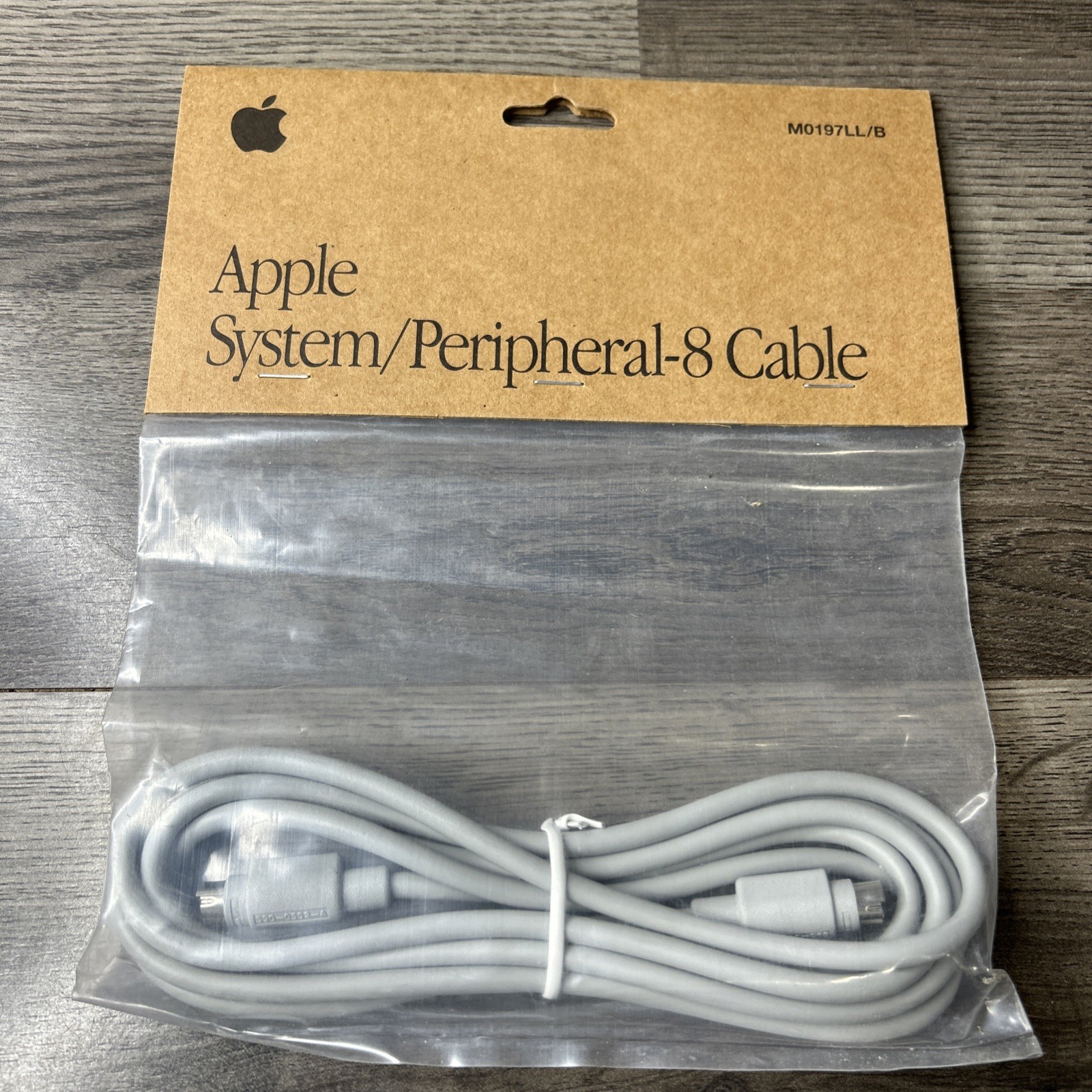 Vintage Apple System  Peripheral 8 Cable New Old Stock Sealed M0197LL/B