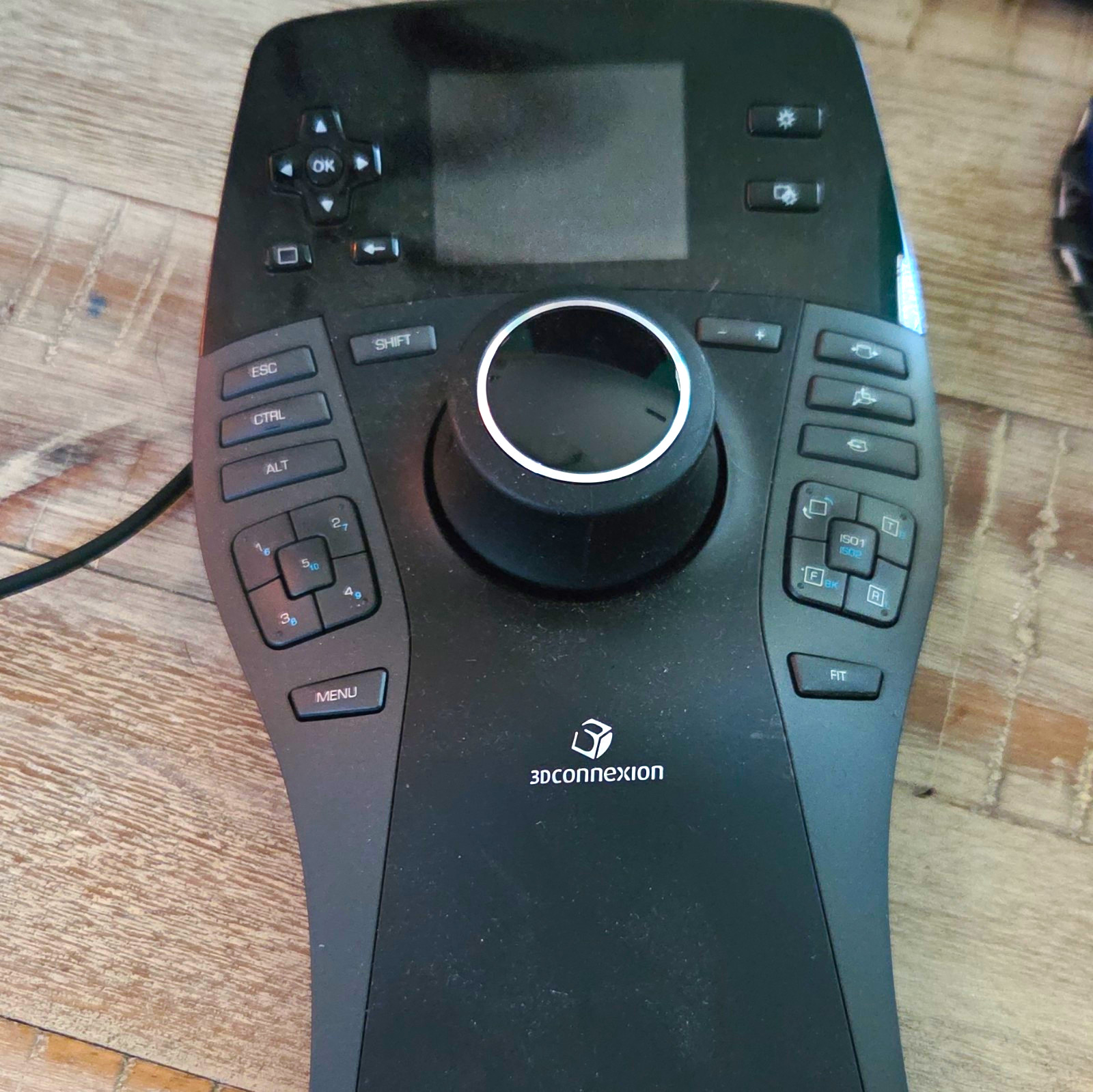 3Dconnexion SpacePilot Pro 3D Mouse Wired USB Controller Black