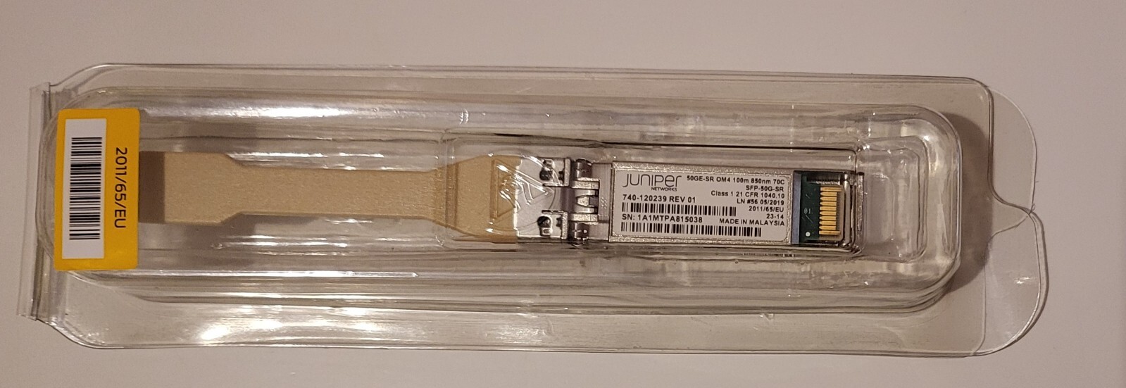 Juniper 740-120239 JNP-SFP-50G-SR SFP56-SR 850nm 100m on MMF LC