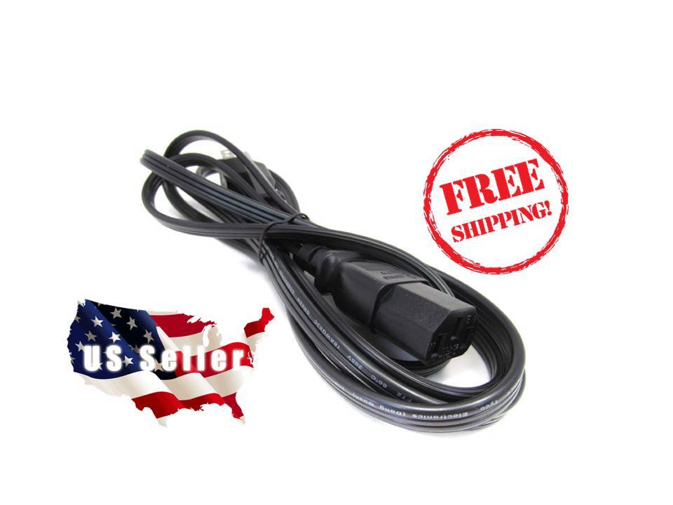 NEW 6 FEET 3-PRONG DESKTOP PC COMPUTER POWER CORD CABLE AC SPT-2 5120P 05120P
