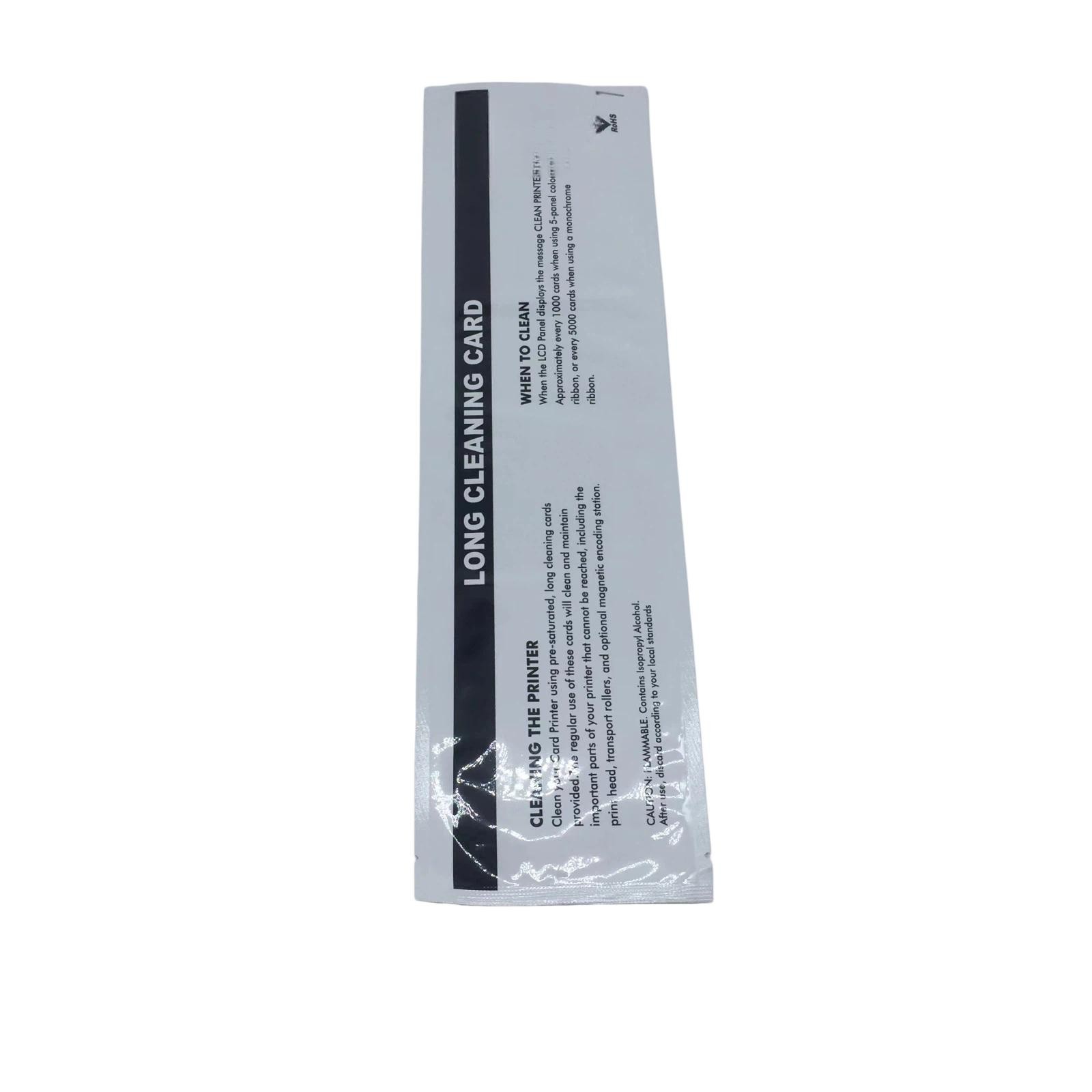 Long T-Cleaning Card LCC-T330 54×330mm fits for Zebra P120i P430i P330i P640i