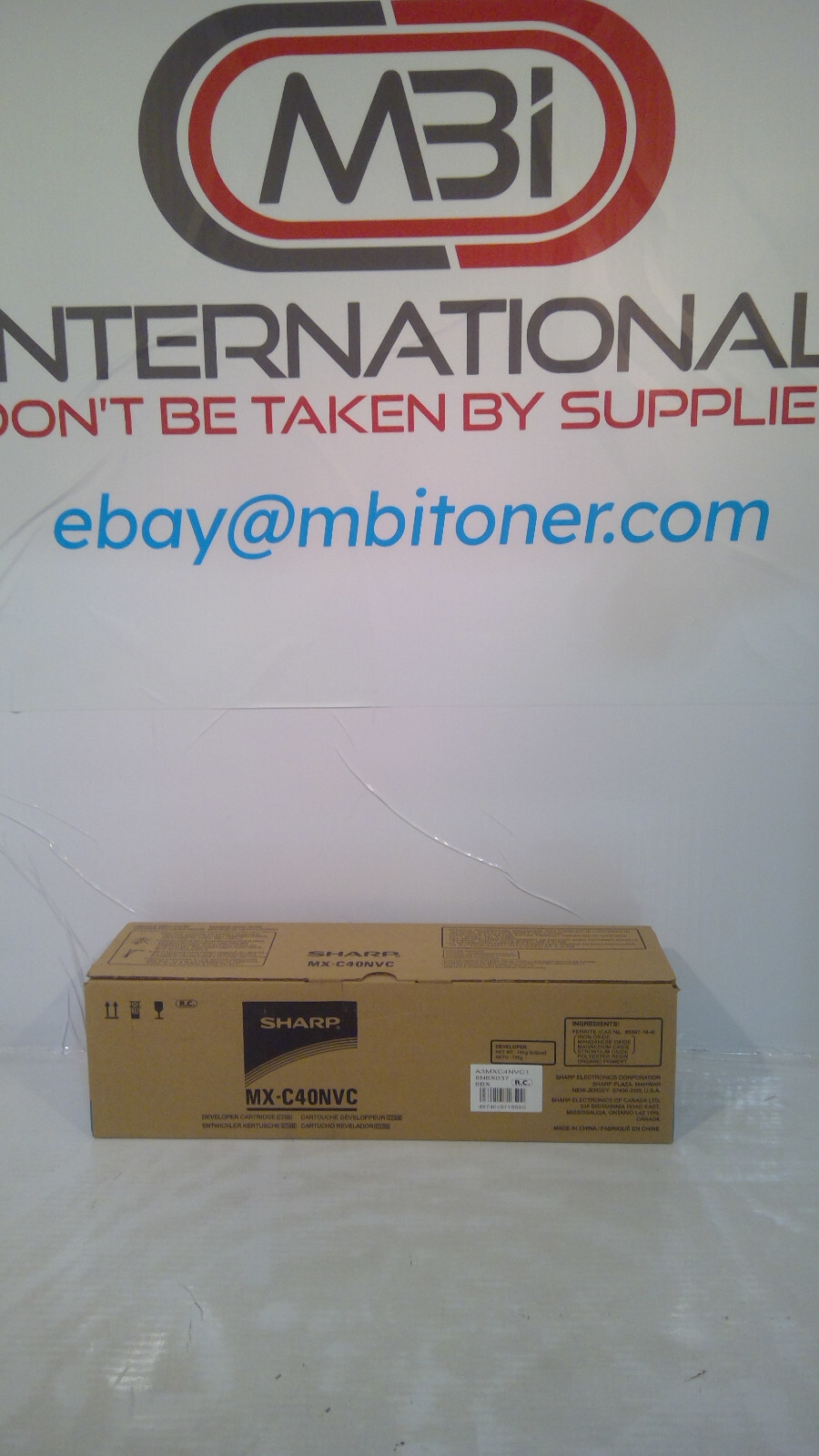 Genuine Sharp DX-C310/MX/C402SC Cyan Developer Cartridge MX-C40NVC, MXC40NVC