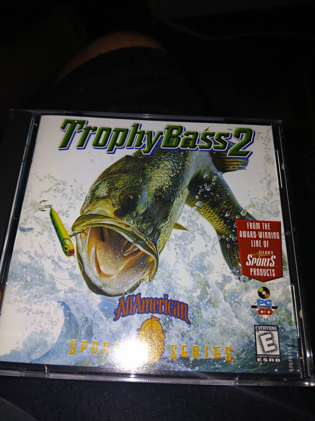 Sierra Sports Trophy Bass 2 All-American Sport Series PC CD-ROM Windows 95