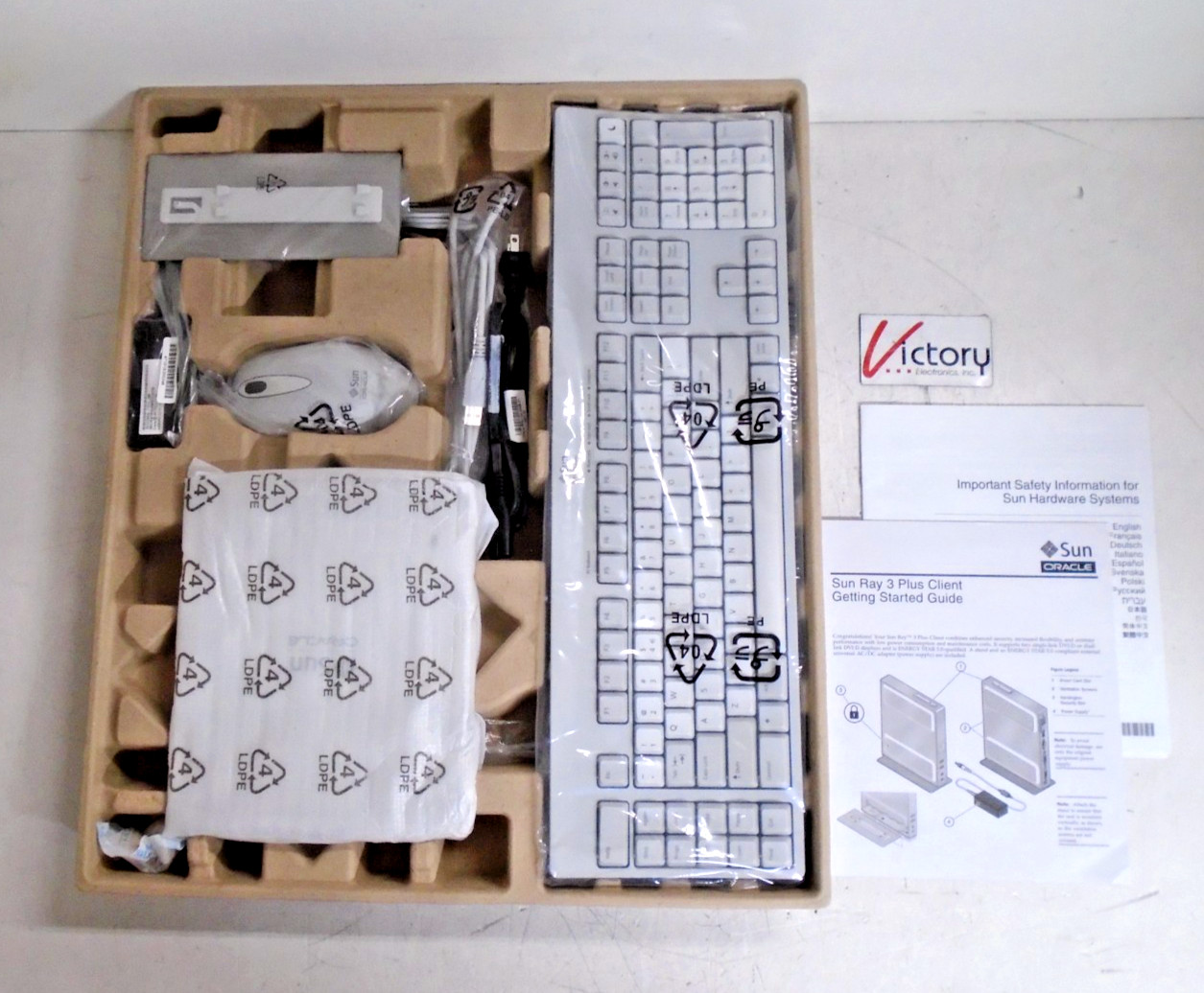 Sun Oracle Sun Ray 3 Plus Thin Client | 380-1634-01 | 371-0788-02 | 320-1366-04