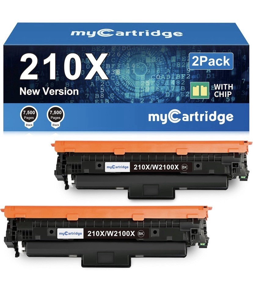 2x Black Toner Compatible for HP 201X CF400X LaserJet Pro MFP M277dw M277 M252dw
