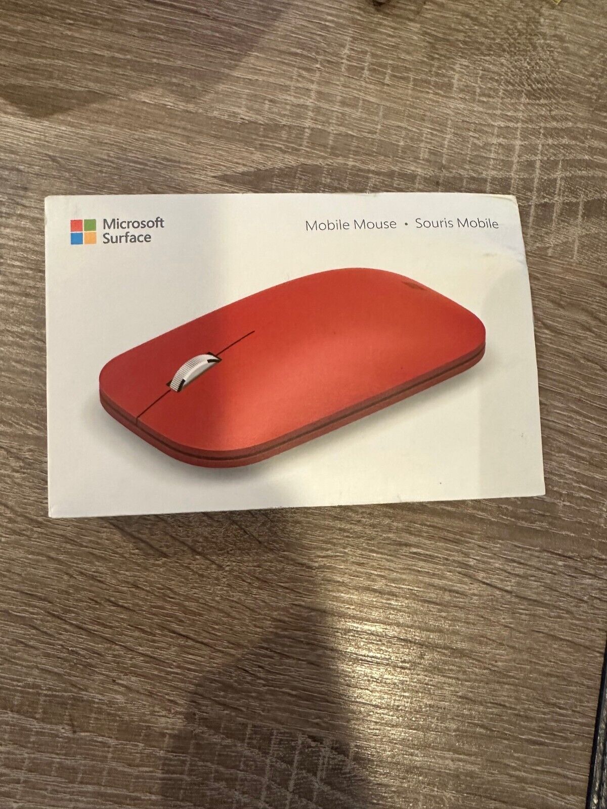 NEW DENTED BOX Microsoft Surface Mobile Mouse SC Bluetooth EN/XD/XX Poppy Red