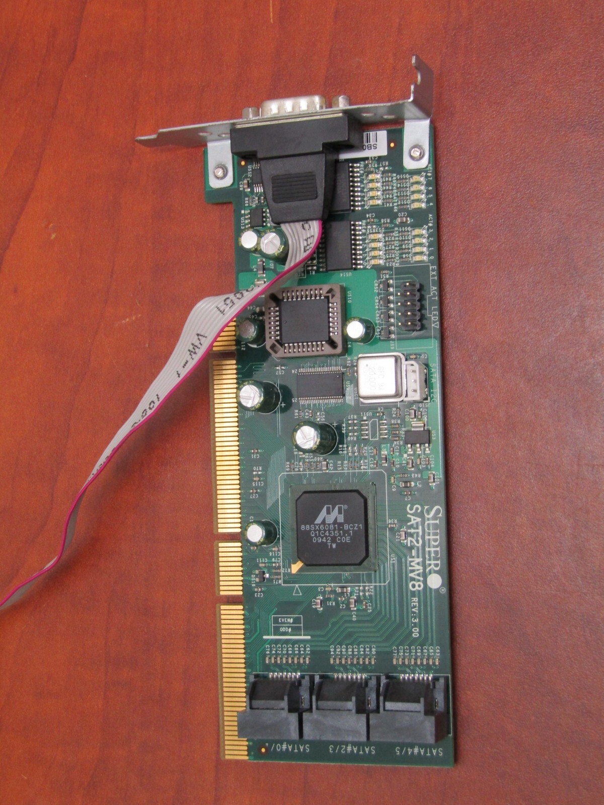 1pcs Supermicro SUPER SAT2-MV8 8-port SATAII SATA Expansion Disk Array Card