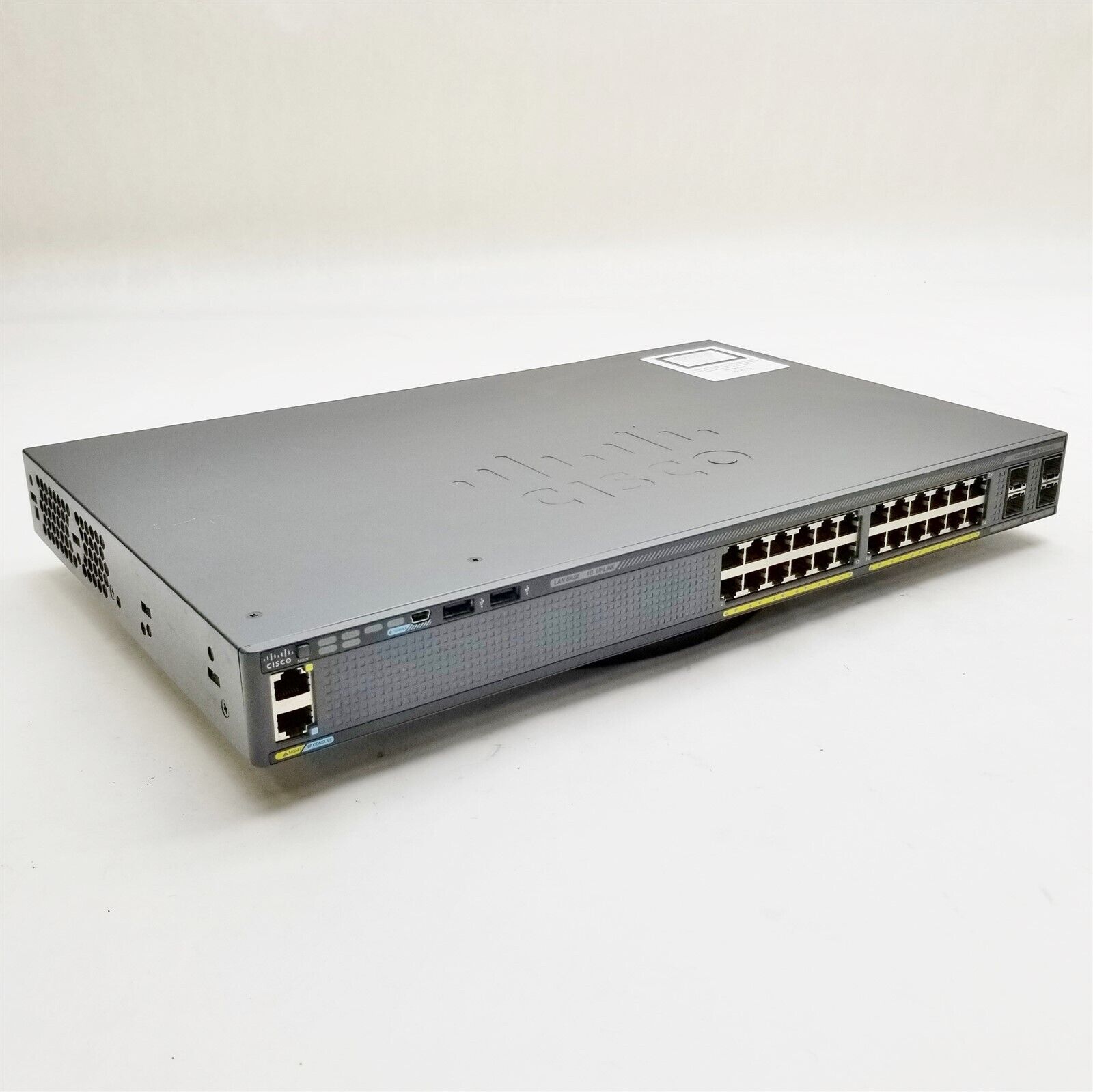 Cisco 2960-X WS-C2960X-24TS-L V02 24Port Gigabit Managed Network Ethernet Switch