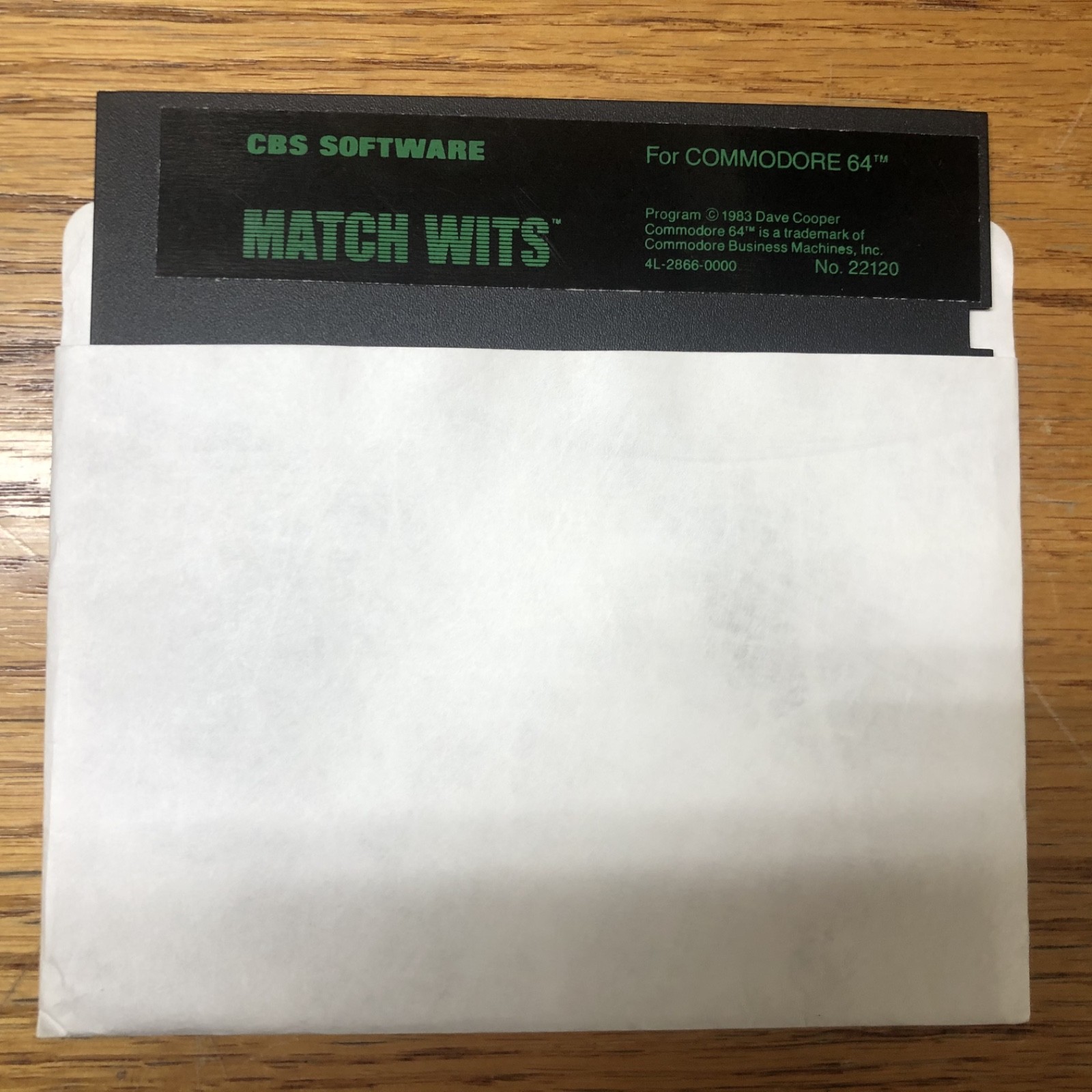 Commodore Match Wits / Commodore 64 Diskette