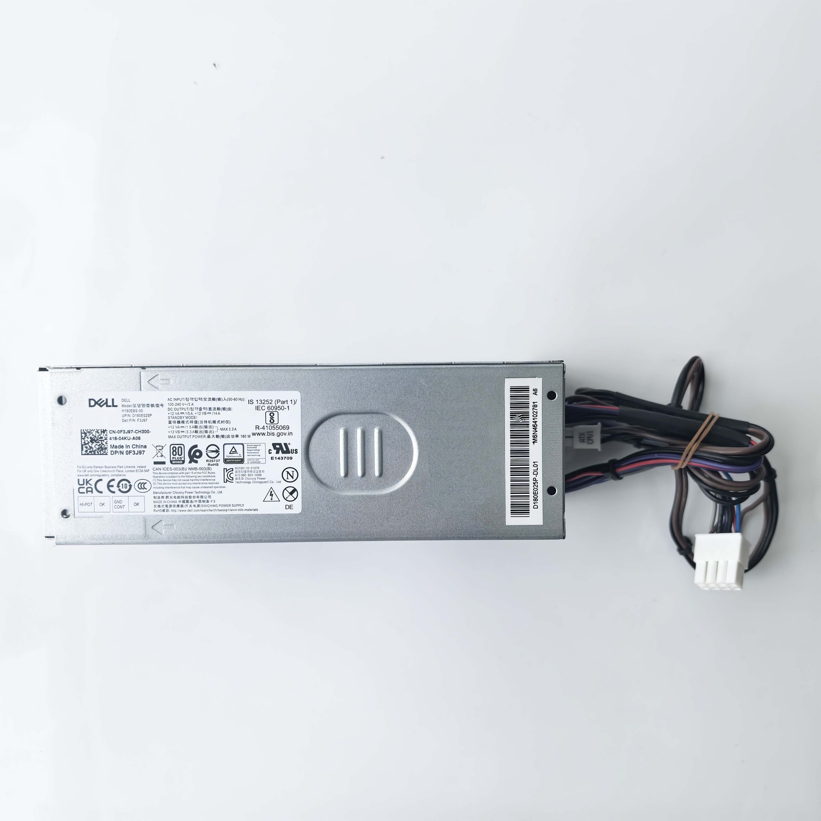 For Dell V3910 3901 3000MT 180W Power Supply PSU 
