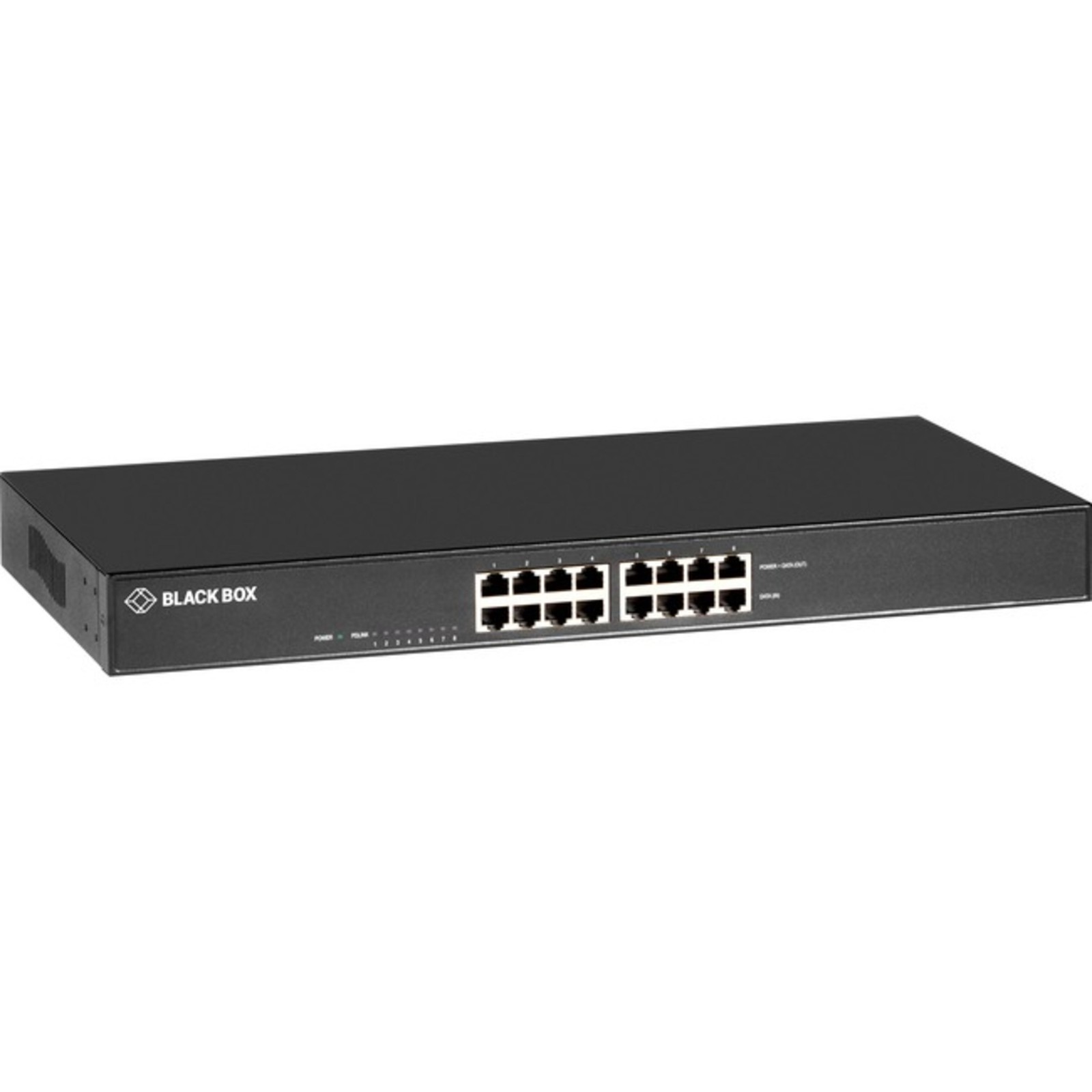 Black Box - LPJ008A-T-R2 - Black Box 8PT PoE+ Gb ENET Injector -