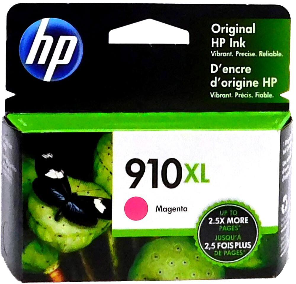 HP 910XL Magenta Ink Cartridge 3YL63AN NEW GENUINE