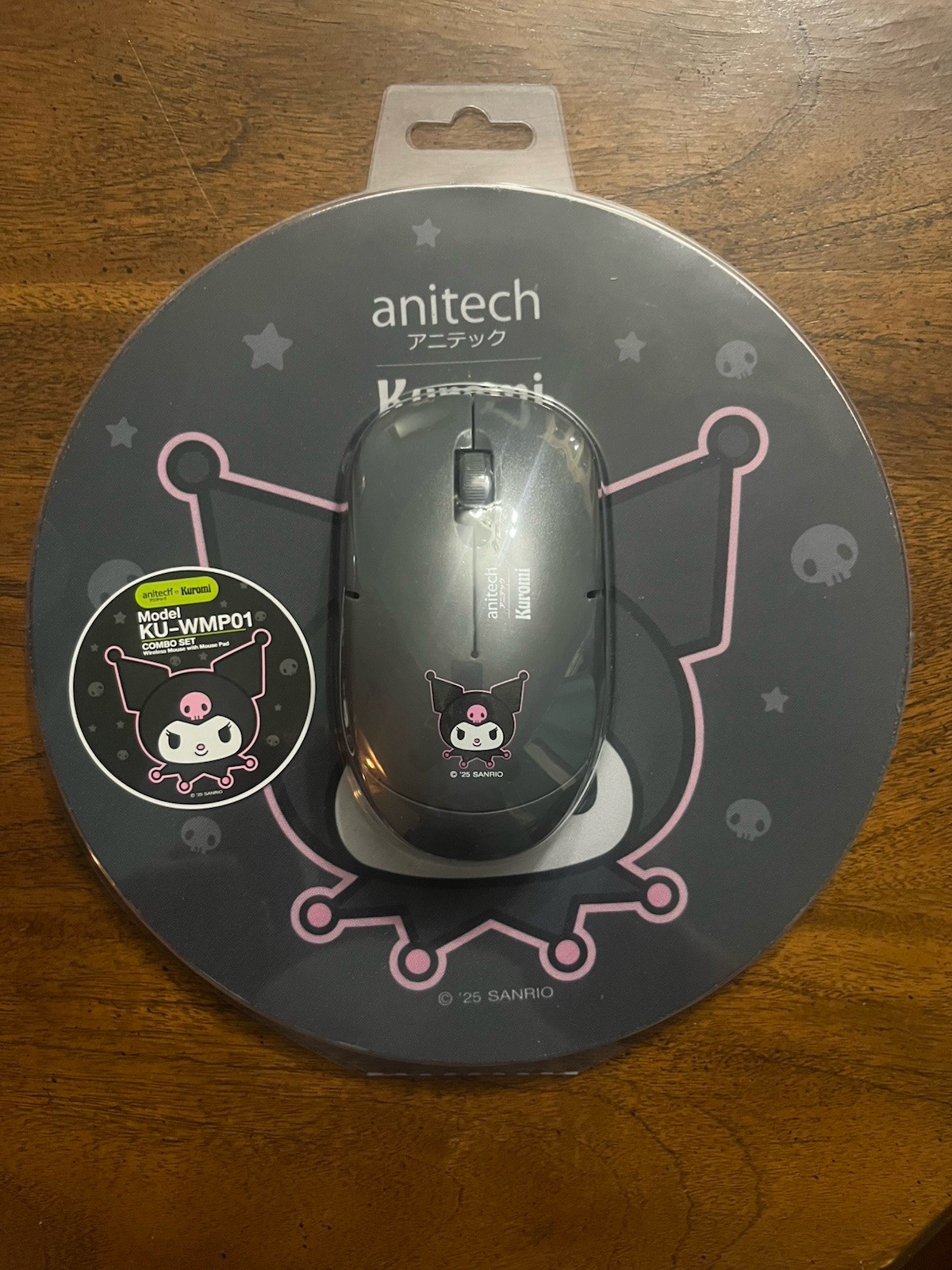 Anitech Kuromi Wireless Mouse/Mouse Pad KU-WMP01 Sanrio Only One On eBay BNIP