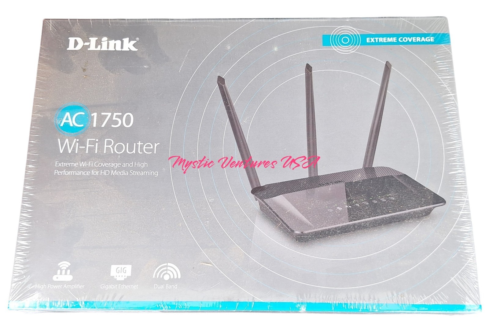D-Link AC1750 WiFi Wireless Router EXTREME COVERAGE Dual Band  GIGABIT DIR-859