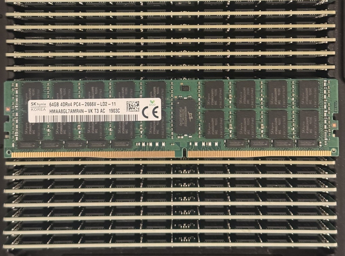 ✅ SK Hynix 64GB  2666V LRDIMM DDR4-21300 HMAA8GL7AMR4N-VK Memory RAM BULK