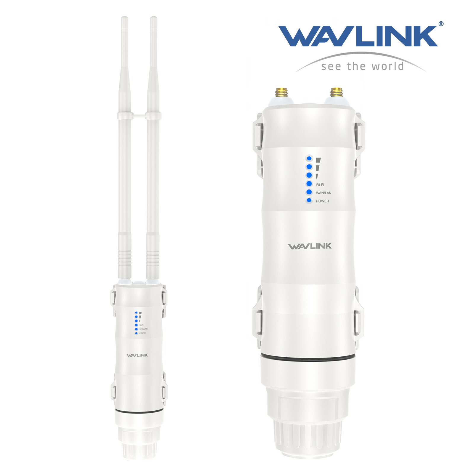 AC600/AC1200 2.4G+5G Dual Band High Power Outdoor Router Repeater Passive PoE