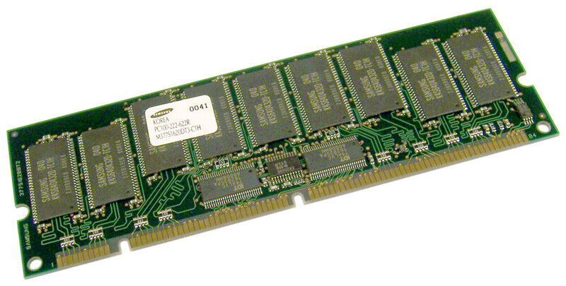 Samsung 128MB PC100 SDRAM ECC Memory M377S1620DT3-C1H PC100-222-622R Registered