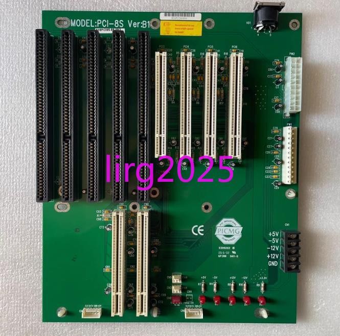 1pc used IEI motherboard PCI-8S VER:B1