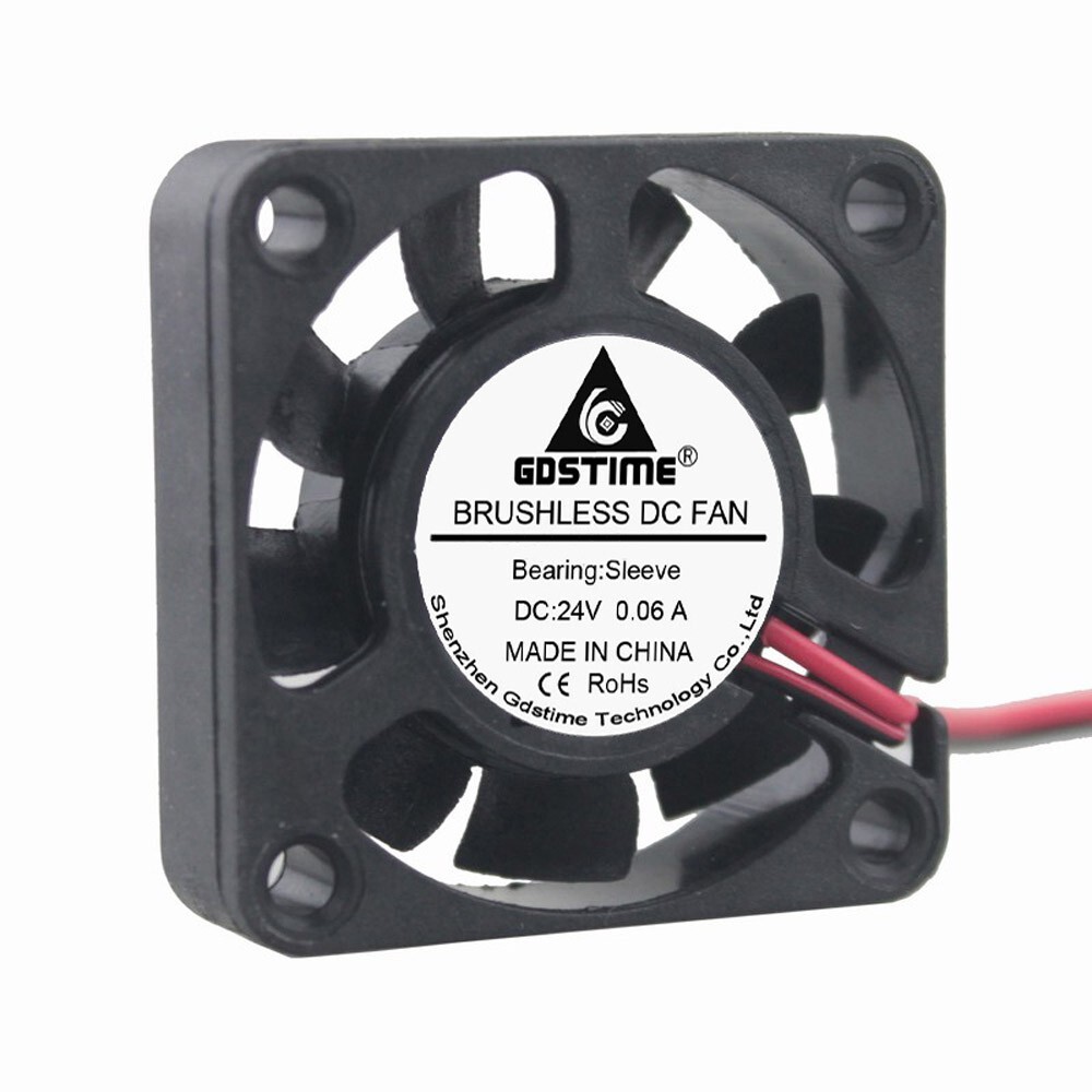 24V 40mm 4010S DC Brushless 2-pin 40x40x10mm CPU / Laser / Printer Cooling Fan