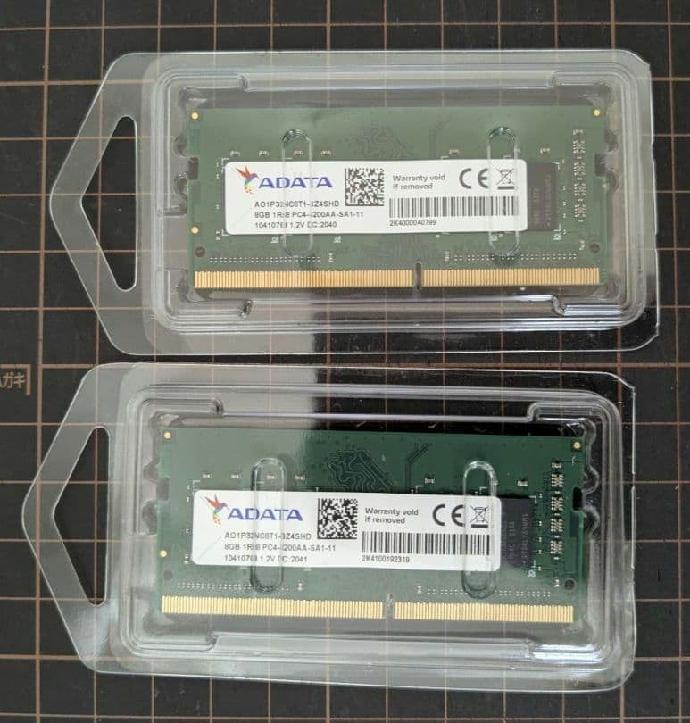 ADATA 16GB (8GBx2) DDR4-3200 Notebook RAM Used