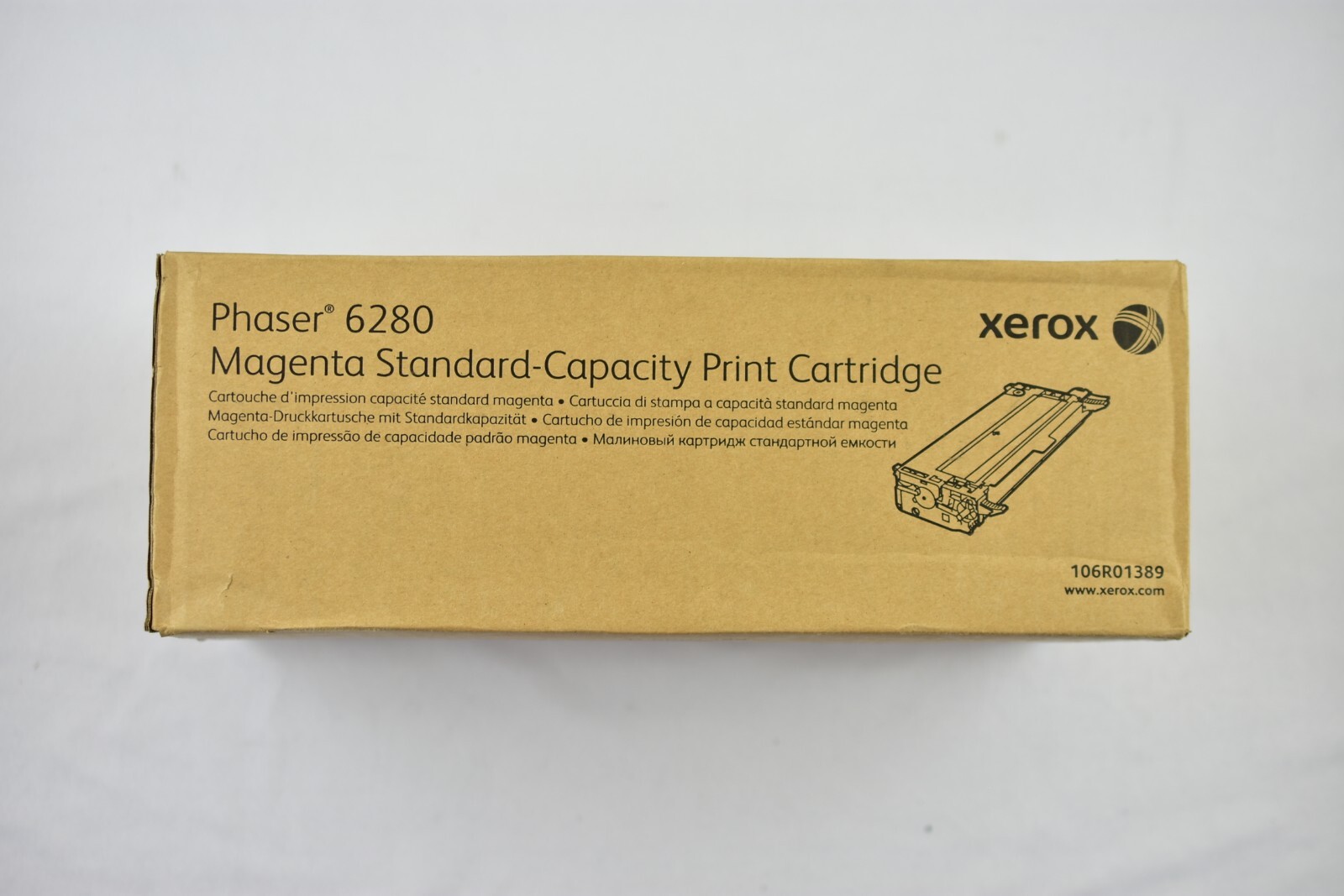 Xerox 106R01389 Magenta Standard Yield Toner Cartridge BRAND NEW IN UGLY BOX