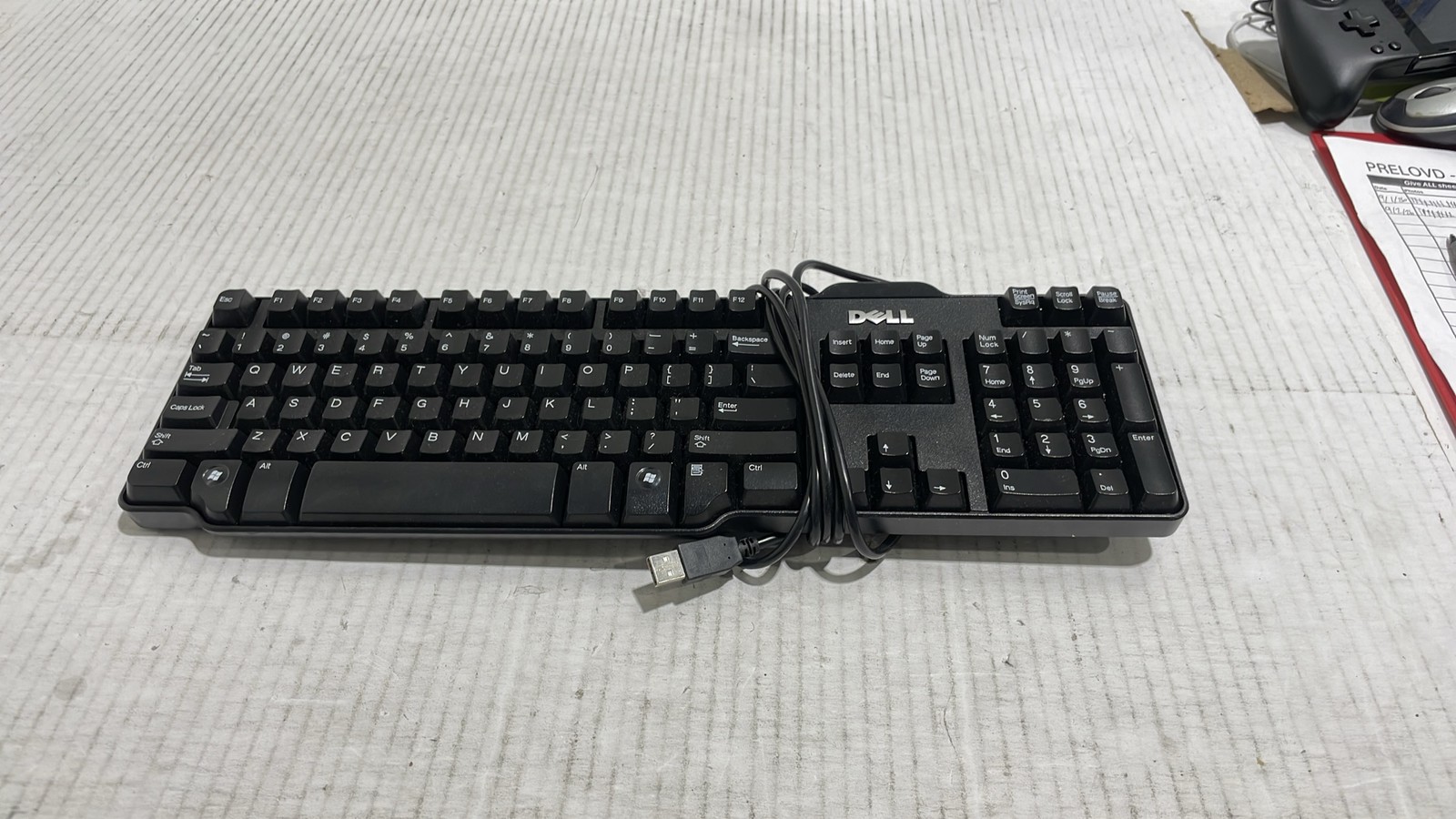 Dell SK-8115 Wired USB Quiet Key Multimedia Desktop Keyboard Black CN-0DJ331