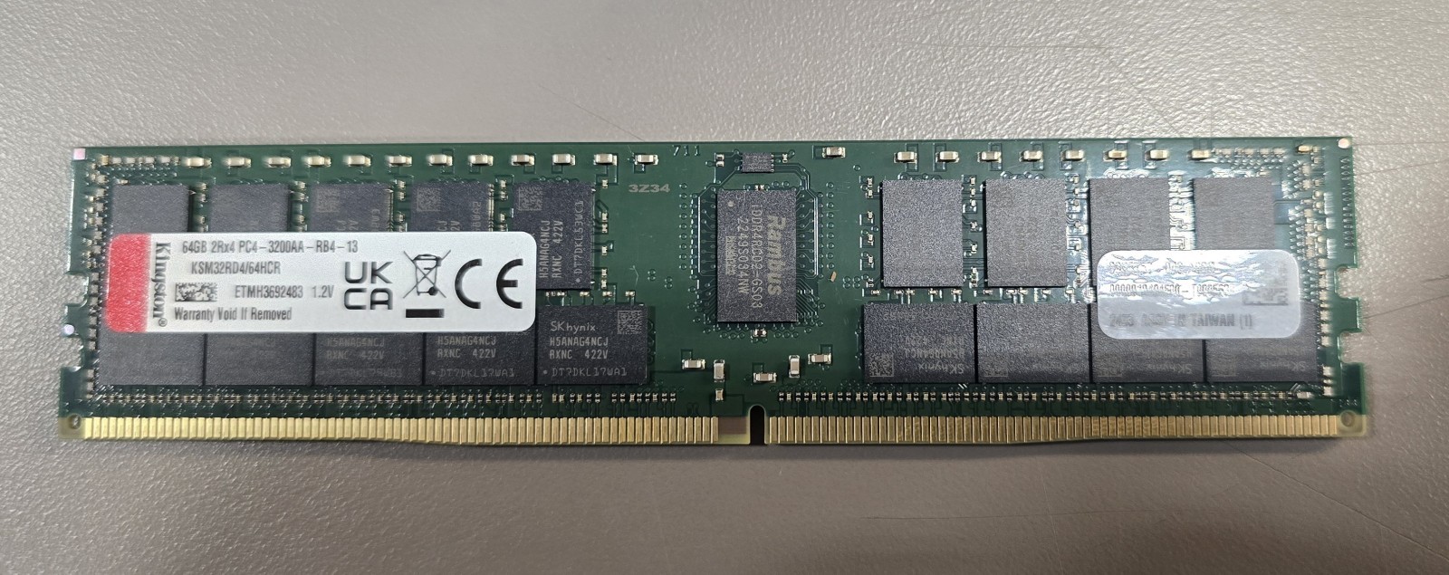 Kingston KSM32RD4/64HCR 64GB 3200MHz DDR4 SDRAM CL22