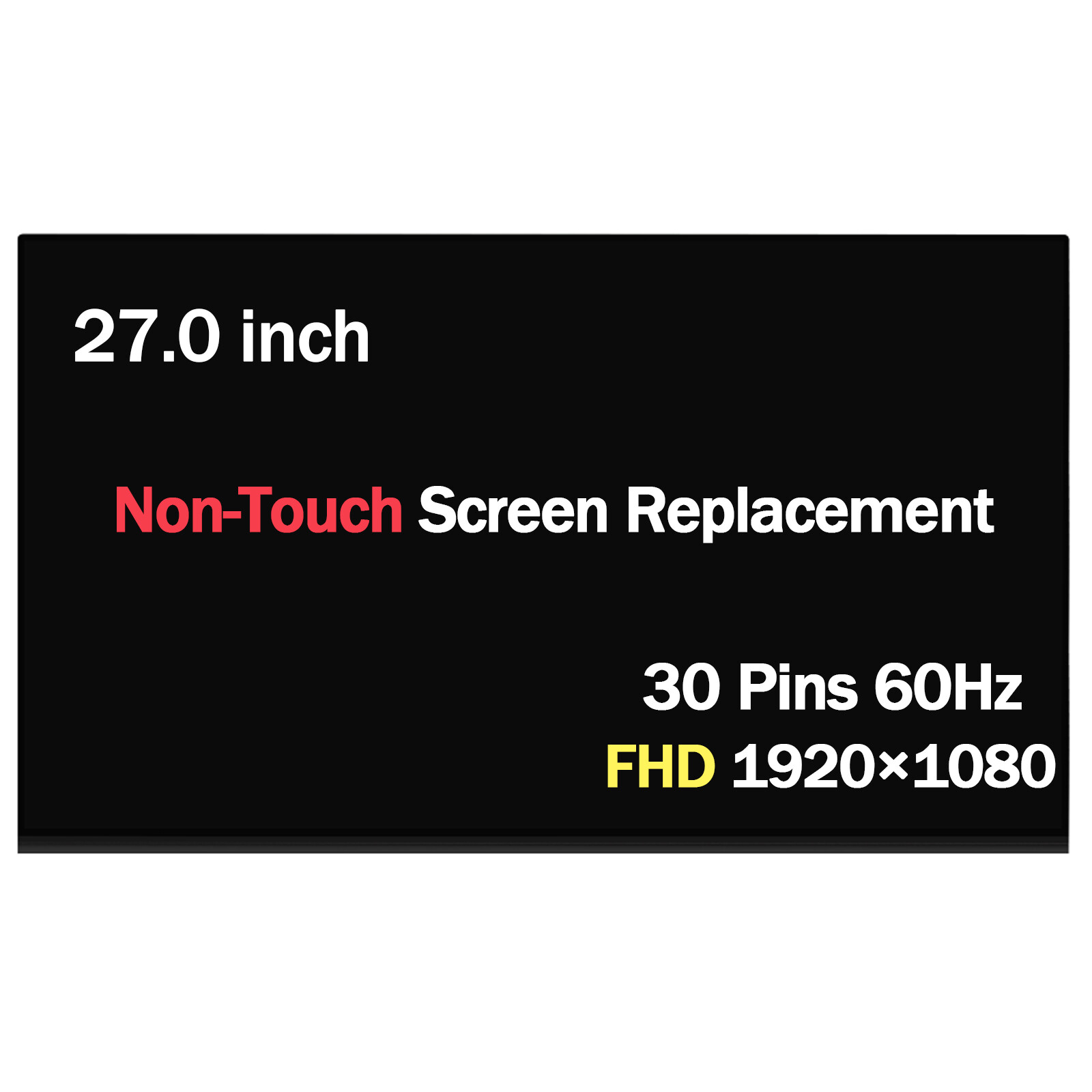 New M270HCJ-L5B REV.C2 for HP AIO 27" FHD 1080p LED LCD Non-Touch Screen Display