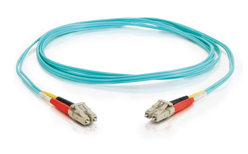 Cables 2 Go 33047 Fiber Optic LC-LC 10Gb 50/125 OM3 Multimode PVC Lot of 11