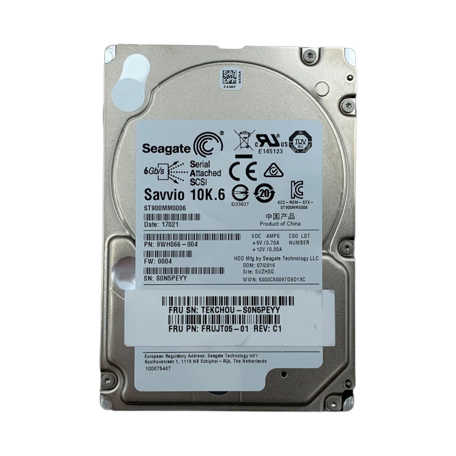 *SAS* Seagate ST900MM0006 900Gb 10K SAS 6G 2.5" Hard Drive - Lot