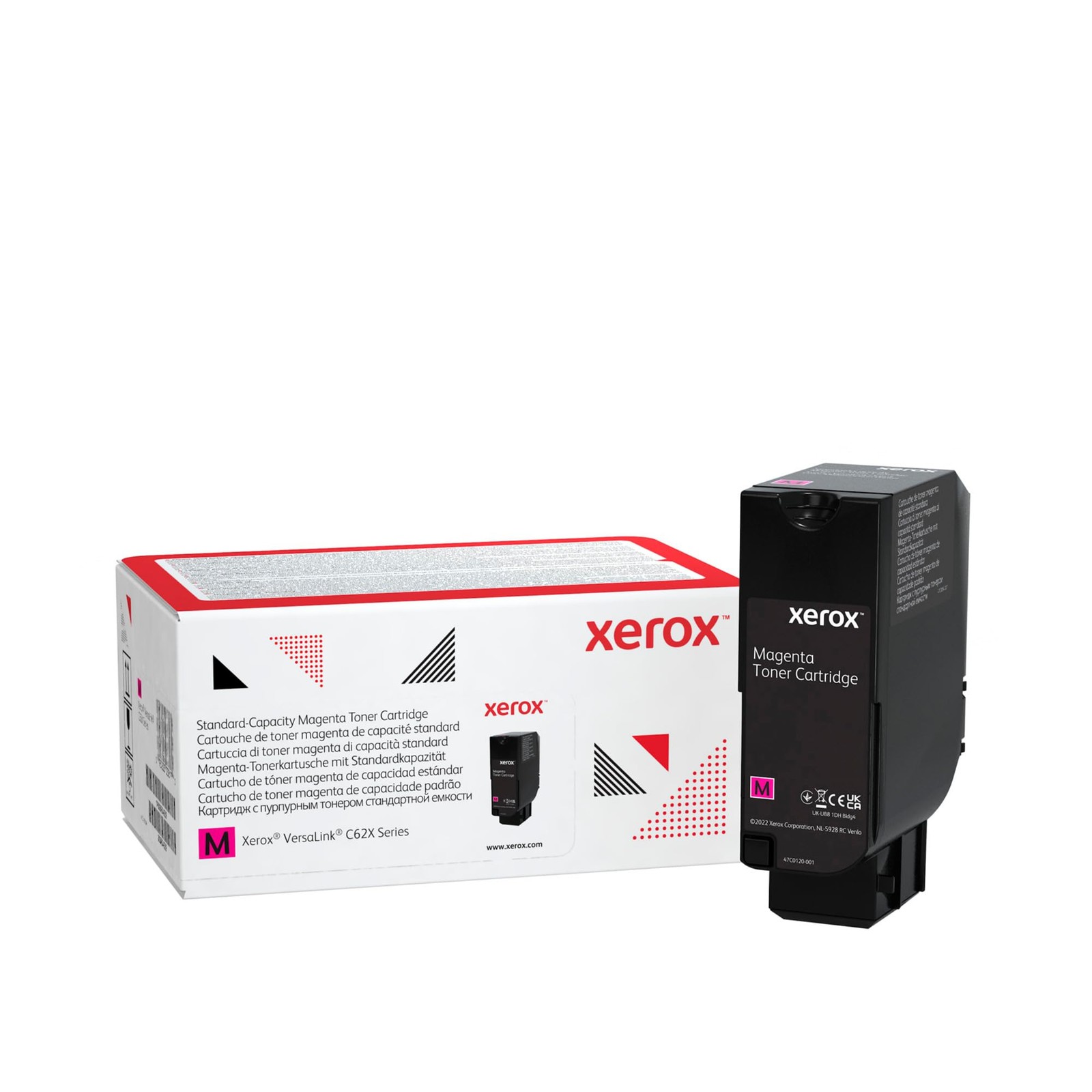 Xerox 006R04618 VersaLink C625 Magenta Toner Cartridge 6000 Page Yield
