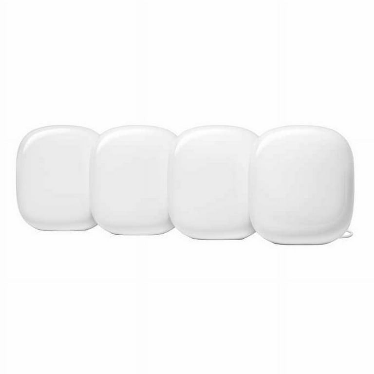 NEW Google Nest Wifi Pro Wi-Fi 6E 4 Pack White (GA03691-US) - WiFi 6E 4-Pack
