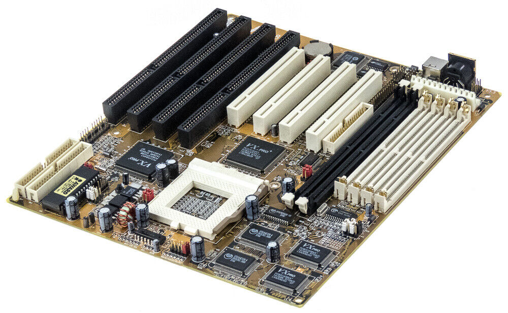 AMPTRON PM8600 Socket 7 4x Simm 2x Sdram 4x PCI 4x Isa Motherboard