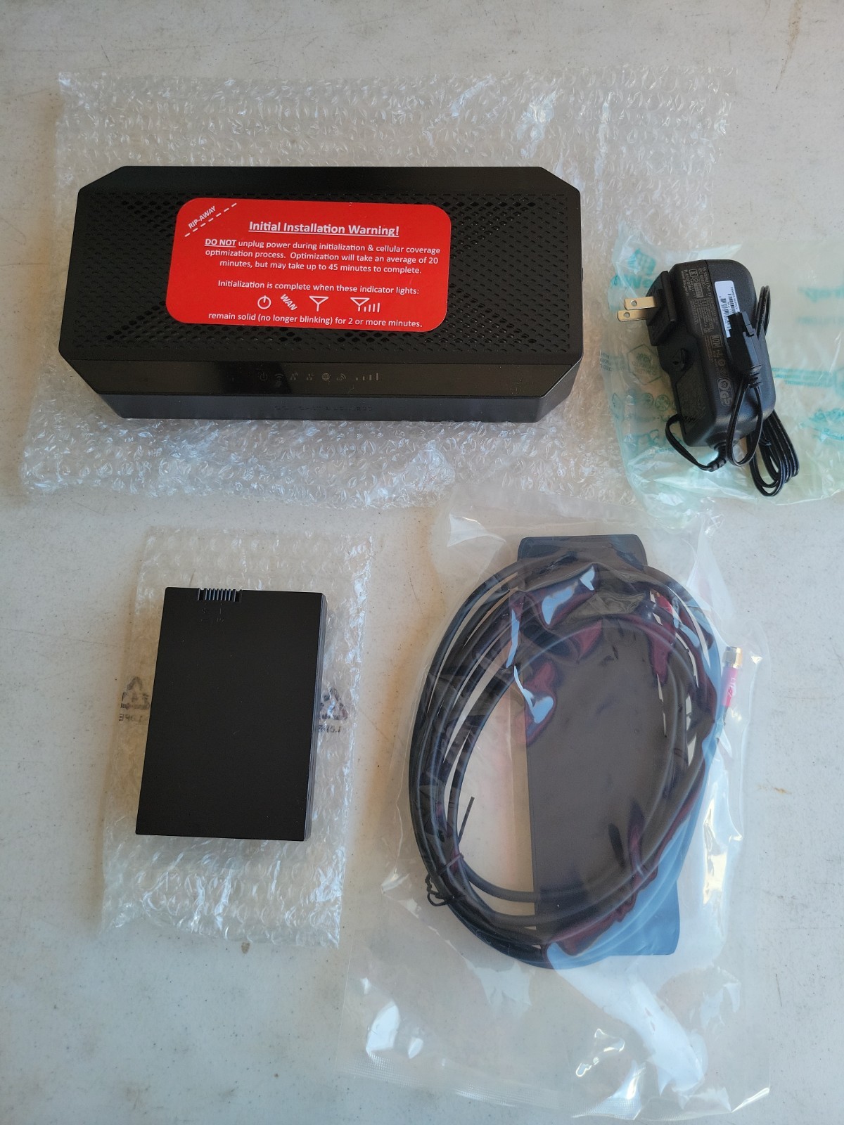 Cradlepoint CP2 LTE Router Model E110-C4D S5A036A | Comcast Connection Pro | w/