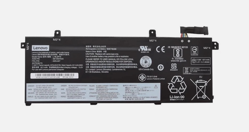 Genuine 51W L18L3P73 L18M3P73 L18C3P71 Battery For Lenovo ThinkPad P14s Gen 1st
