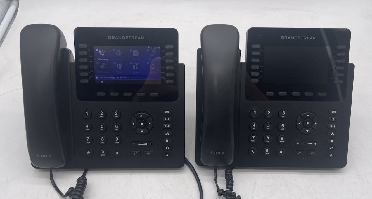 (Lot of 2) Grandstream GXP2170 High-End IP Phone - Black