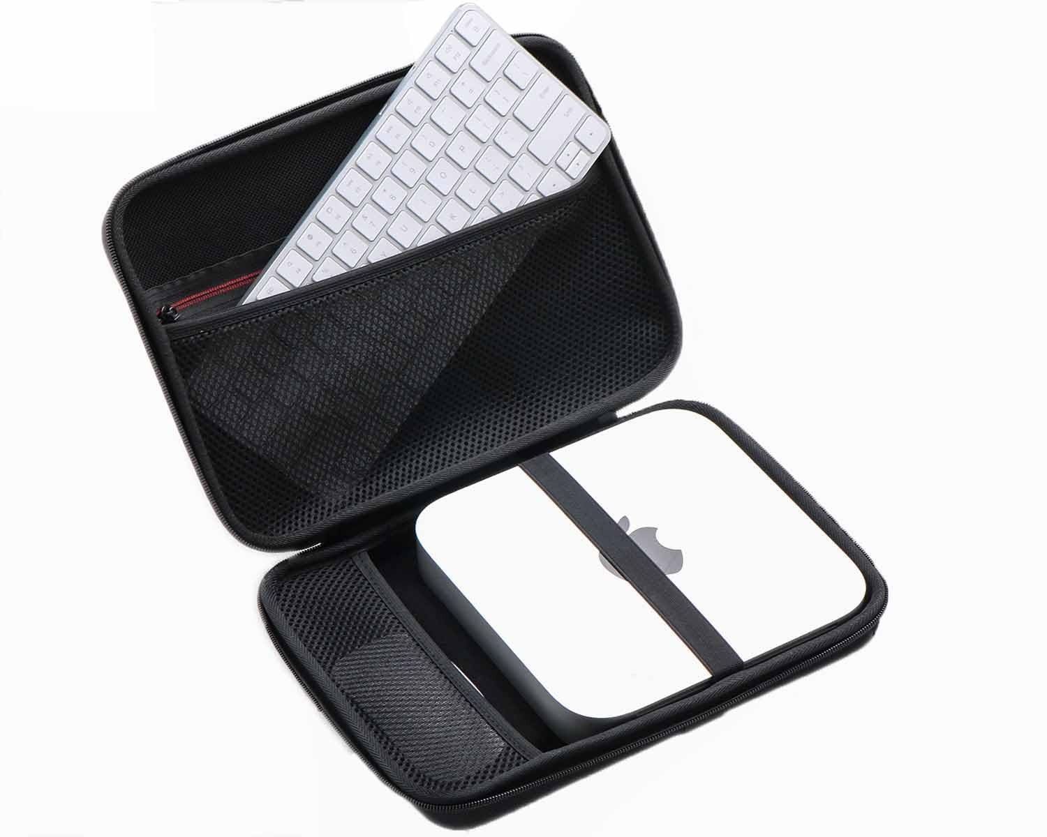 Hard EVA Carry Case for Apple Mac Mini M2 M1 Keyboard Mouse Accessories