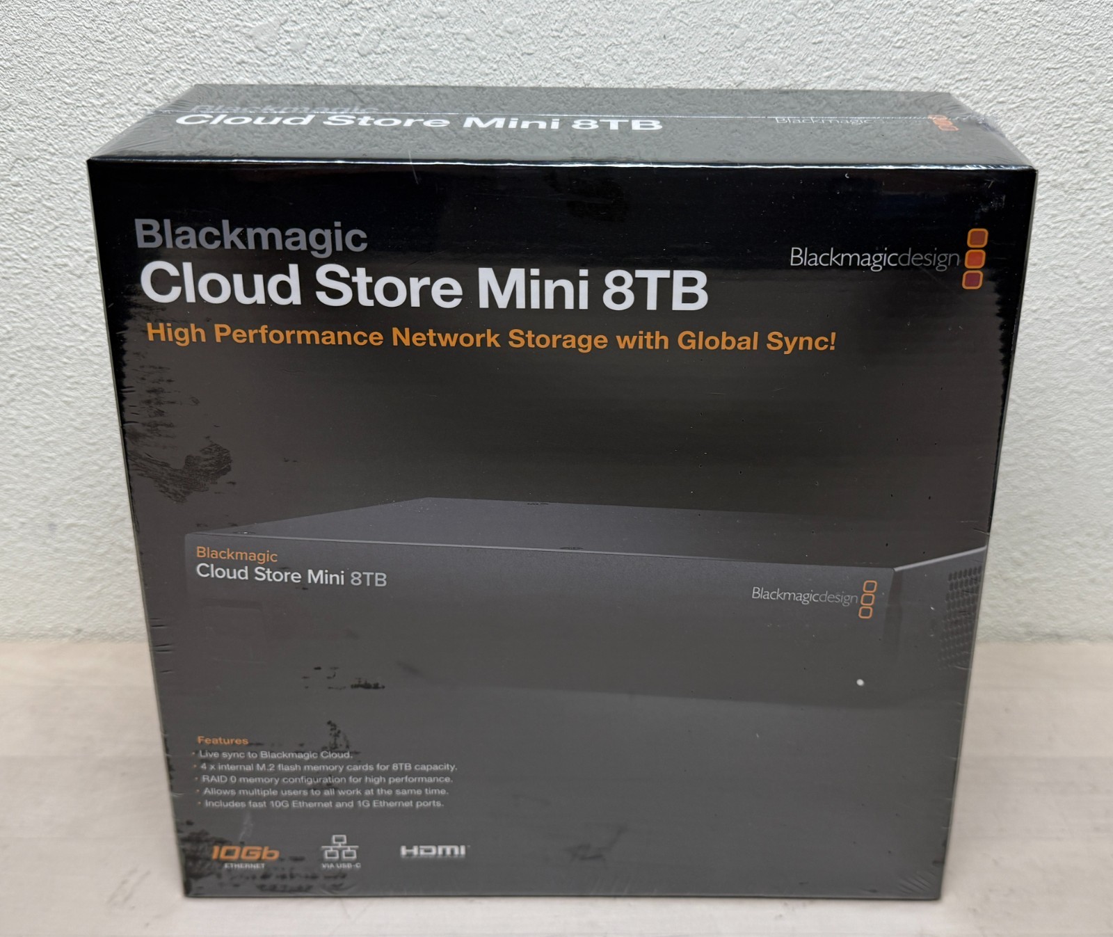(Brand New-Sealed) Blackmagic Design 8TB Cloud Store Mini (4 x 2TB)