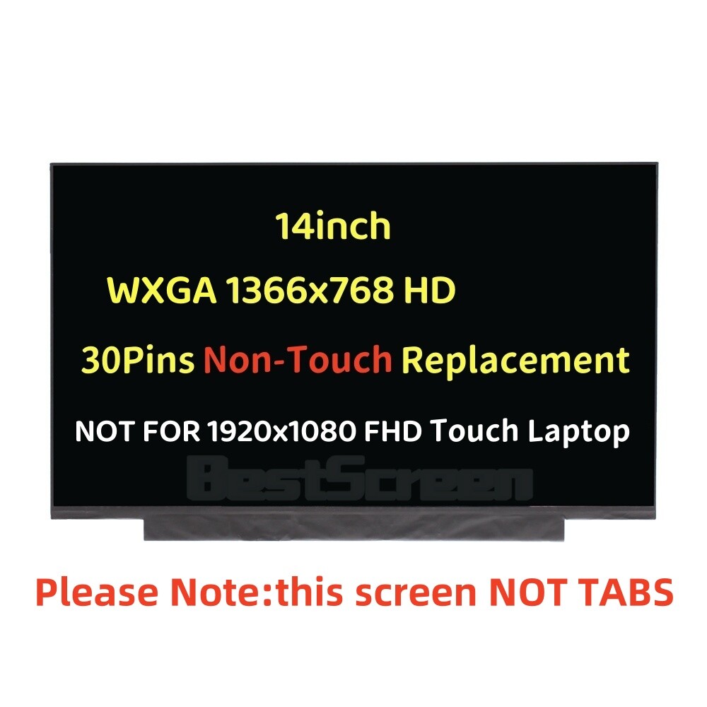 For HP 14-dq0052dx 14" HD LCD LED New Screen 14-DQ0005TG 14-DQ0032DX 14-dq0051dx