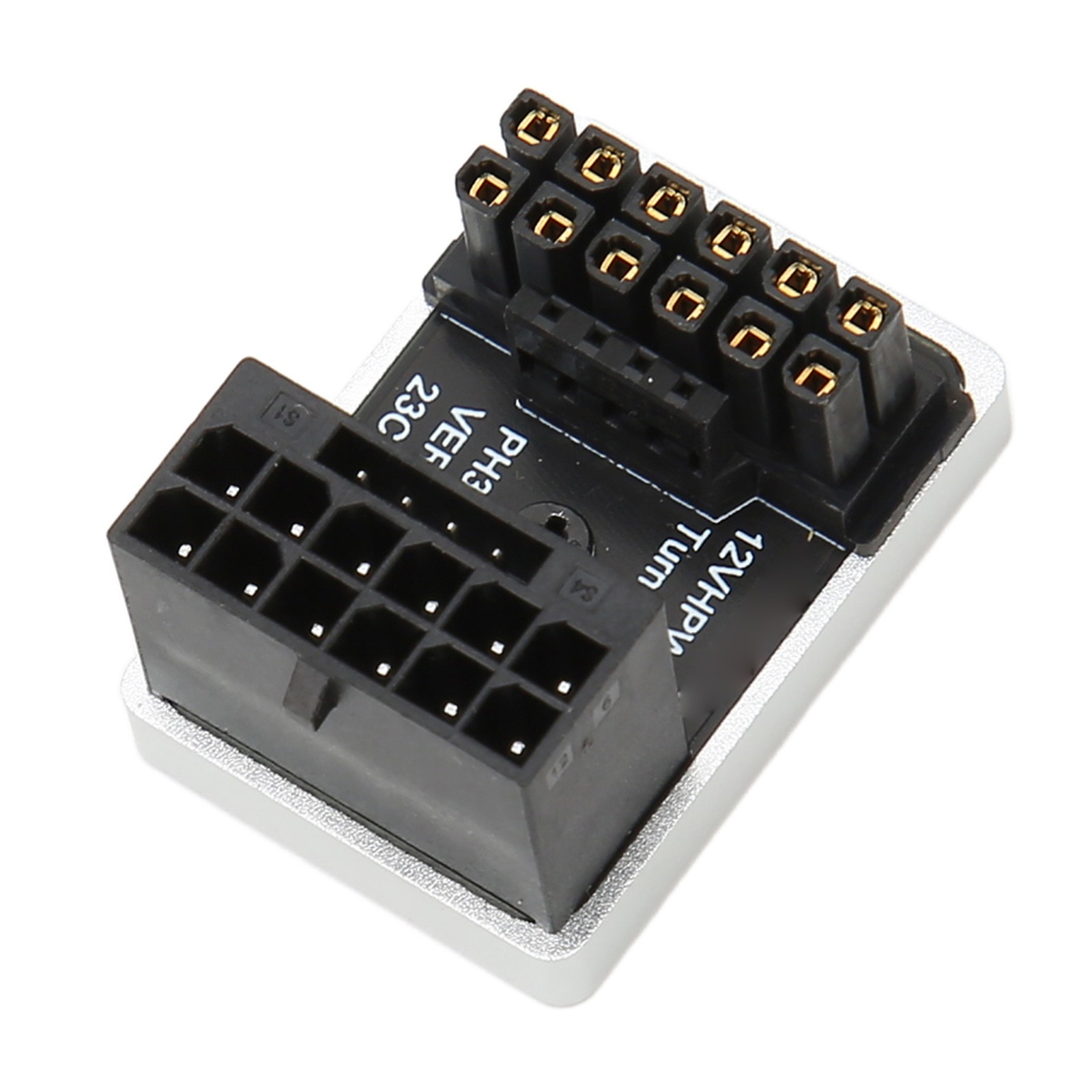 GPU PCIe Connector 600W 12V HPWR 16P To 16P Male To Female 180 Degrees GPU TPOG