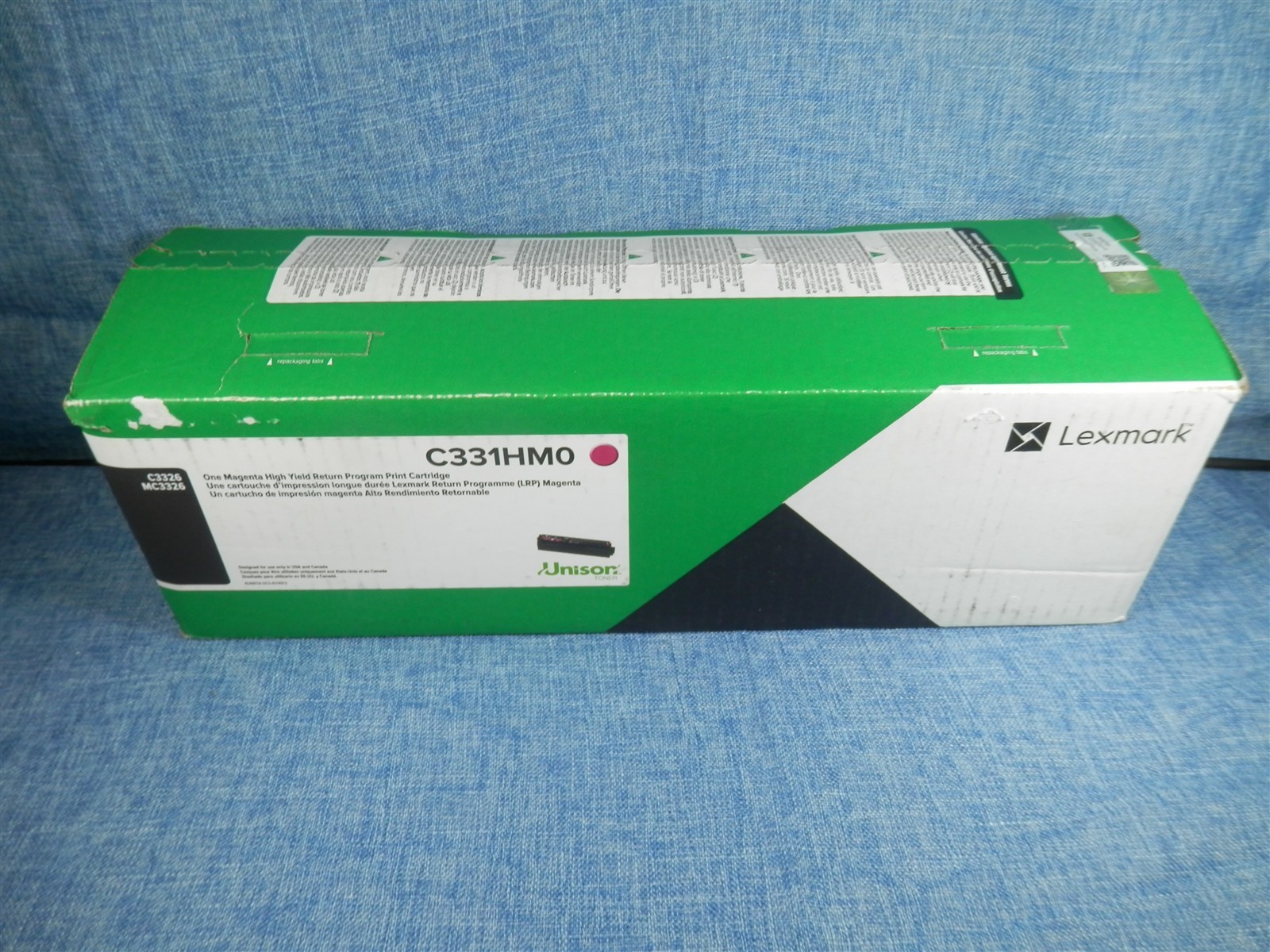Genuine Lexmark C331HM0 Magenta High Yield Toner Cartridge -  - NEW
