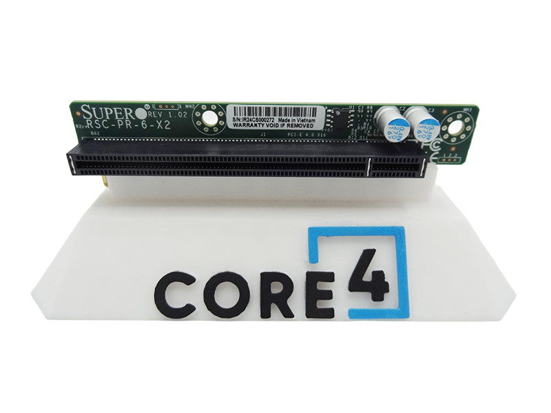 SUPERMICRO RSC-PR-6-X2 1U Riser Card 1x PCI Express 4.0 x16 for TwinPro SuperSer