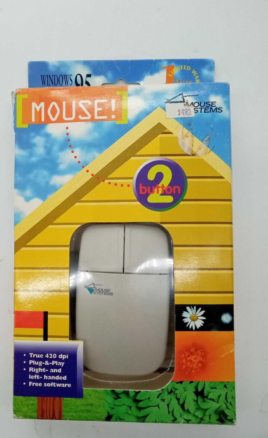 Mouse Systems Windows 95 Compatible Mouse 304165-951