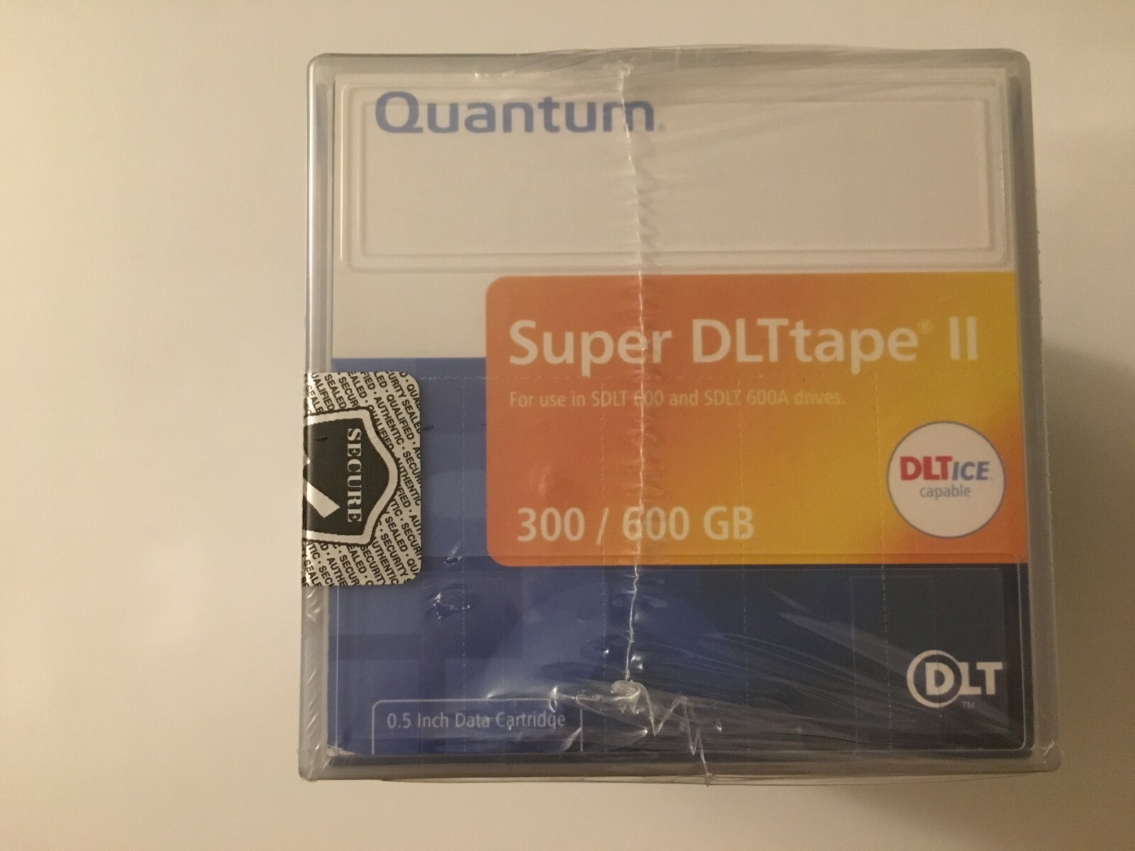 Quantum MR-S2MQN-01 Super DLTtape II 300/600GB Data Tape cartridges  recertified