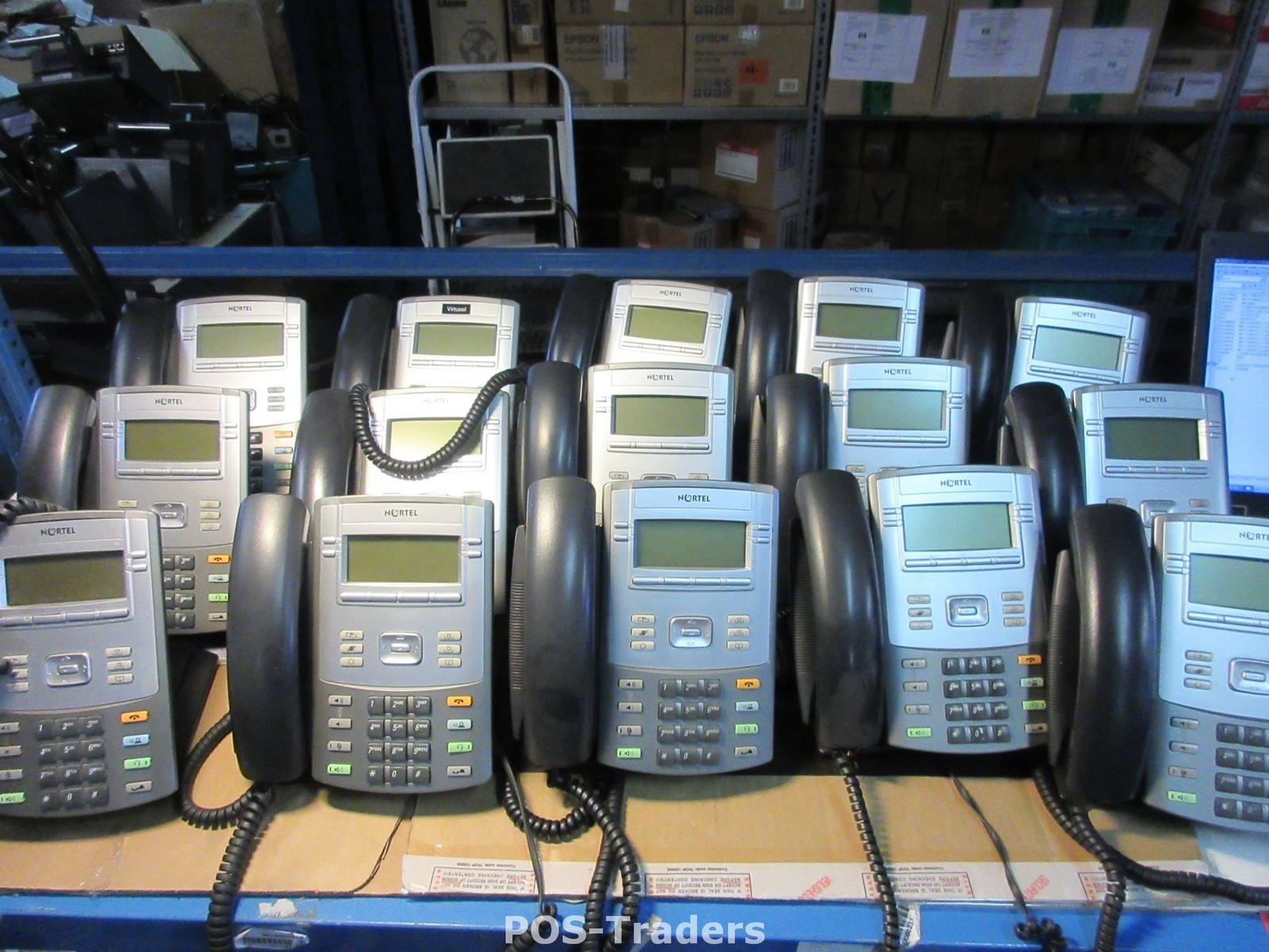 NORTEL 1120E NTYS03 IP PHONE 4-Line Telephone Network VOIP BUSINESS SYSTEM
