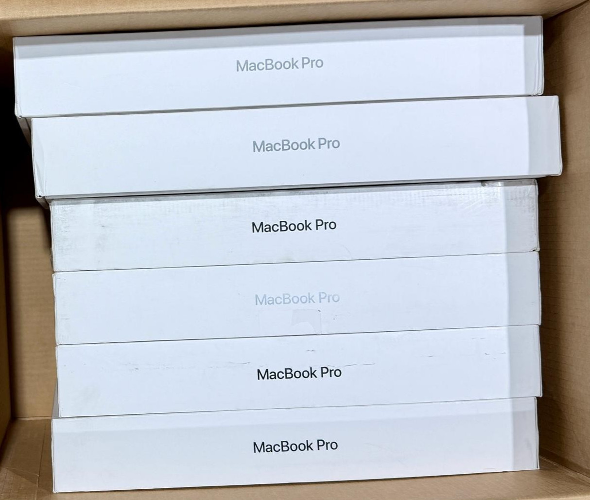 Lot of 6x Apple MacBook Pro 16-inch & 15-inch A2141 & A1990- EMPTY BOX