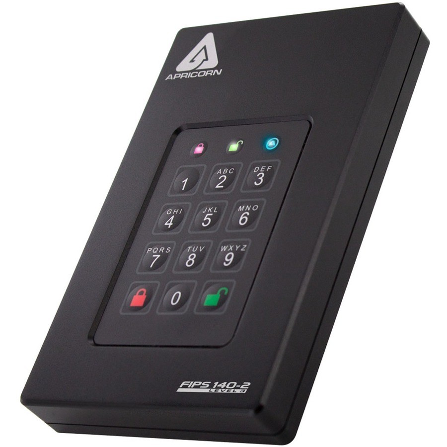 Apricorn Aegis Fortress 4 TB Hard Drive 2.5" External
